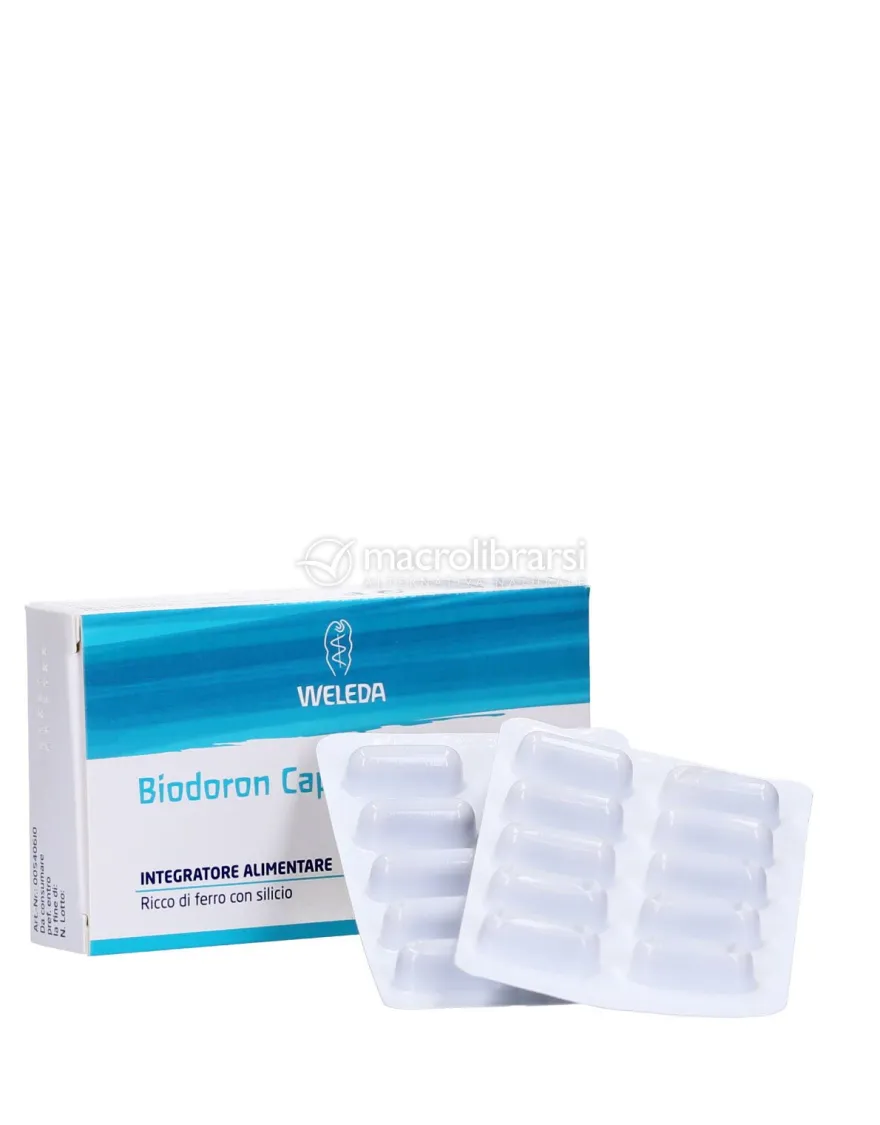 Biodoron Caps - Integratore Alimentare Ricco di Ferro e Silicio