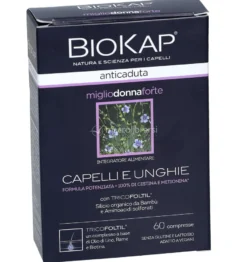 BioKap Anticaduta - Capelli e Unghie - Integratore Miglio Donna in Compresse