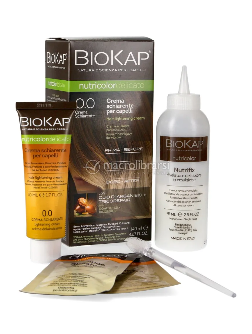 Biokap Nutricolor Delicato - 0.0 Crema Schiarente per Capelli