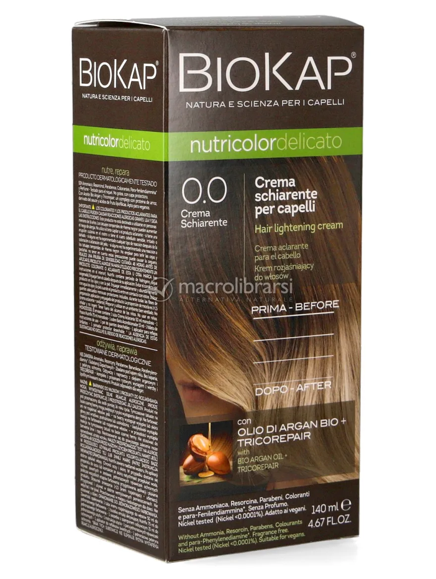 Biokap Nutricolor Delicato - 0.0 Crema Schiarente per Capelli