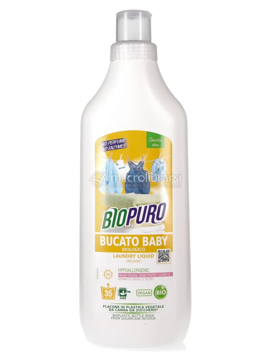 Biopuro Bucato Baby Bio Senza Profumo