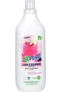 Biopuro Detersivo Bio Lana e Cashmere - Gelsomino