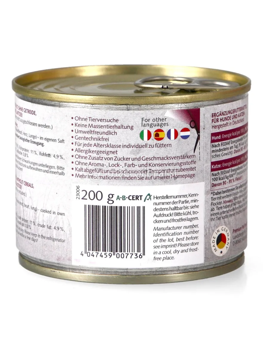 Bio Rind - Manzo Biologico Puro - 200g