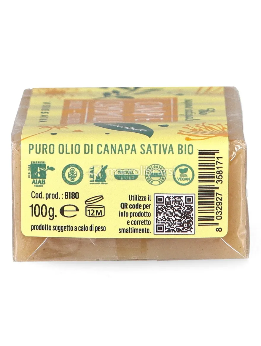 Bio Sapone Artigianale Canapa e Camomilla