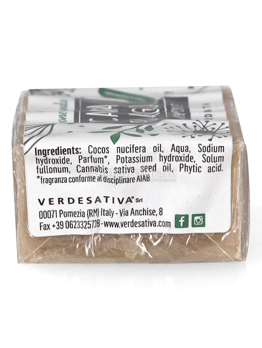Bio Sapone Artigianale Canapa e Argilla
