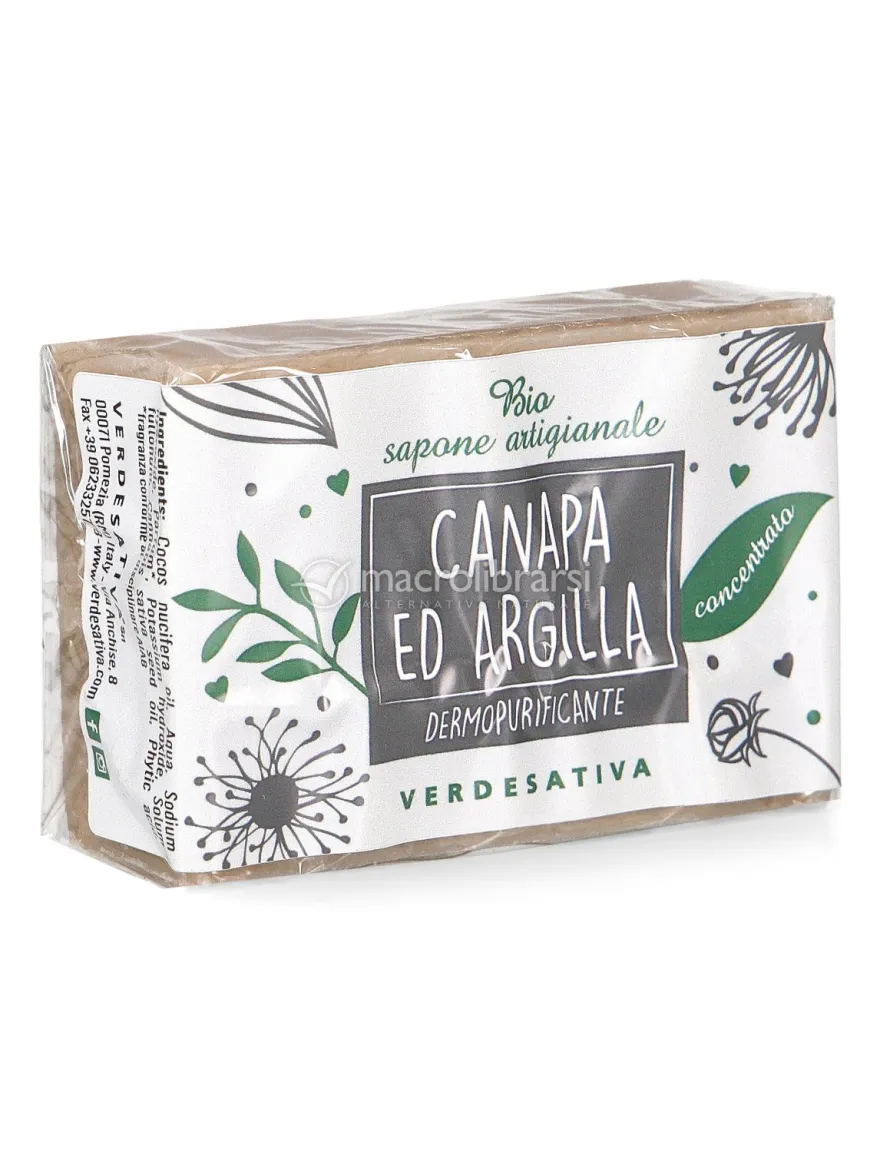 Bio Sapone Artigianale Canapa e Argilla