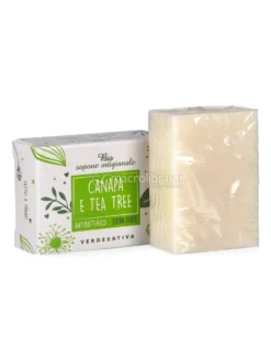 Bio Sapone Artigianale Canapa e Tea Tree