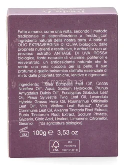 Bio Sapone - Mirto e Uva Rossa