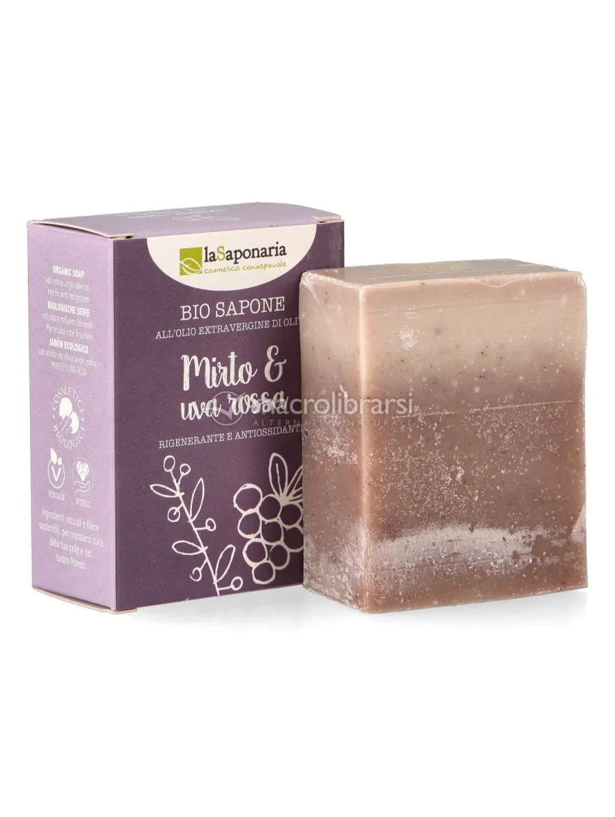 Bio Sapone - Mirto e Uva Rossa