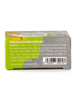 Bio Shampoo Solido - Canapa, Argilla e Tea Tree