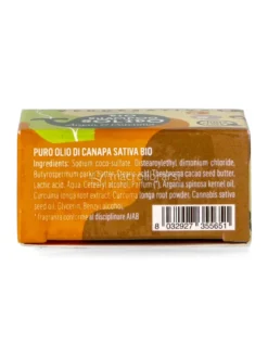 Bio Shampoo Solido Stimolante - Canapa, Argan e Curcuma