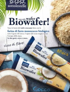 Biowafer Cioccolato e Cocco - Monoporzione