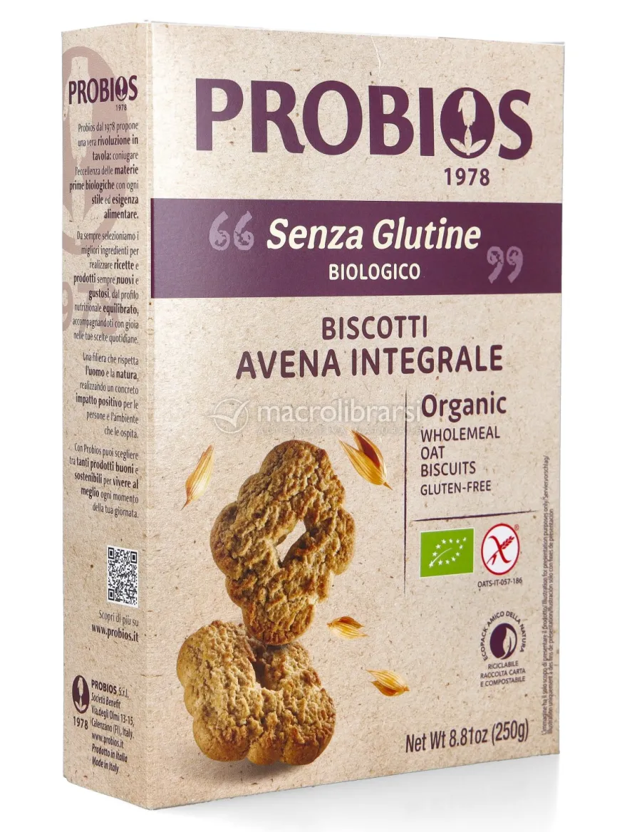 Biscotti all'Avena Integrali