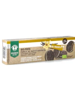Biscotti Bis-Free Farciti al Gusto Vaniglia Bio