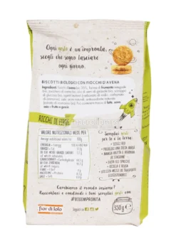Biscotti con Fiocchi d'Avena Bio