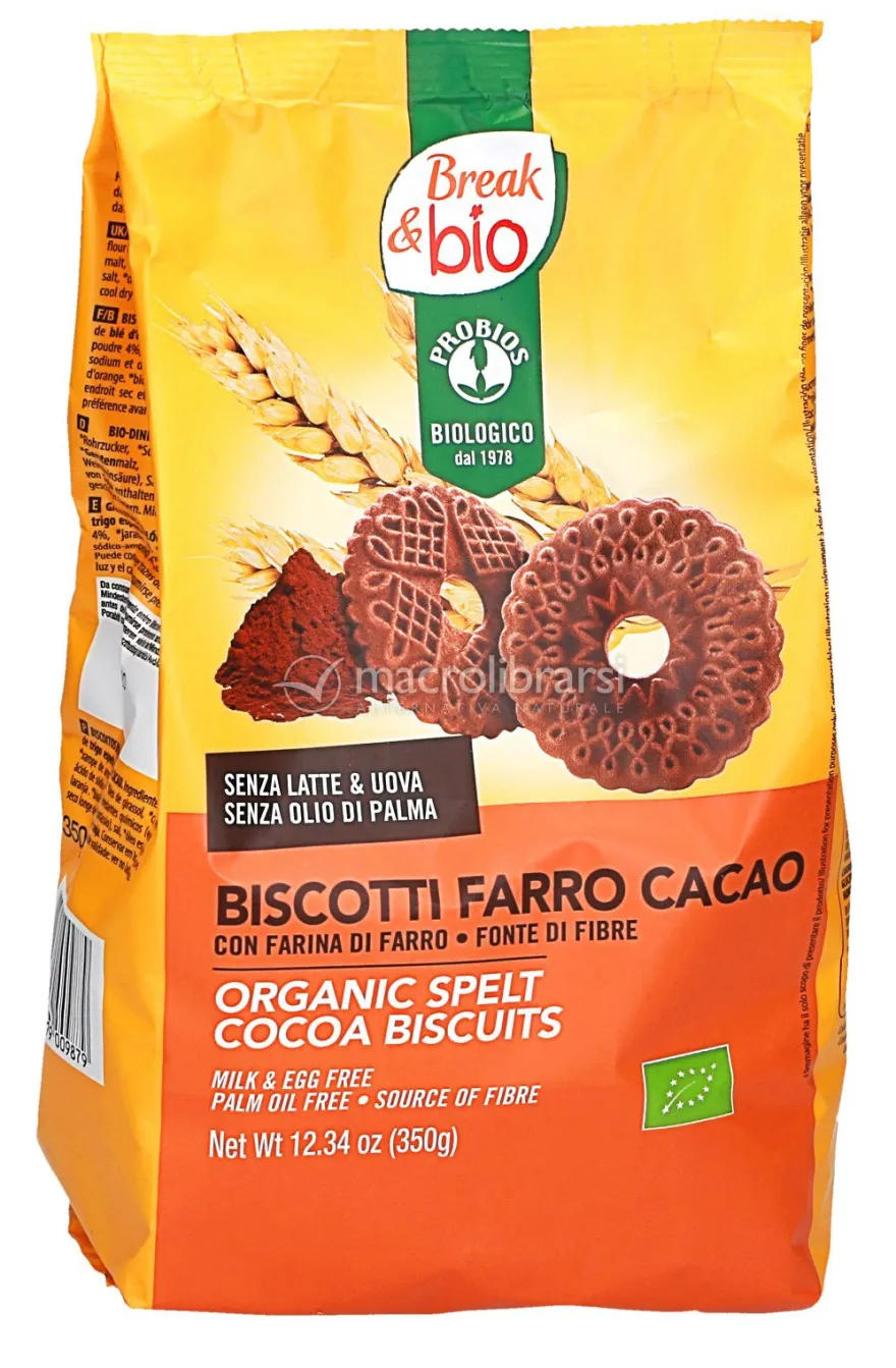 Biscotti Farro e Cacao - Break & Bio