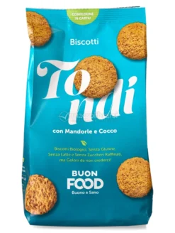 Biscotti "I Tondi" con Mandorle e Cocco Bio