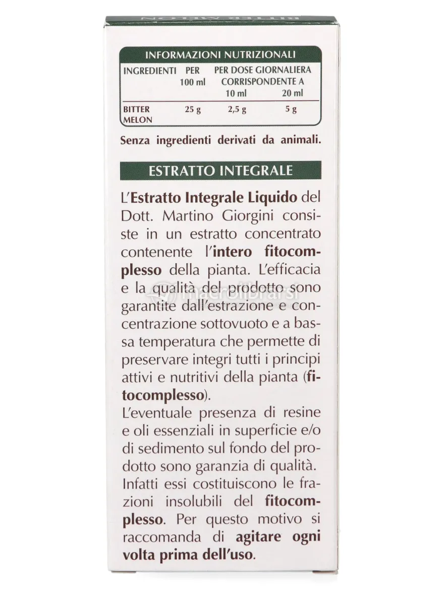 Bitter Melon Estratto Integrale - Liquido