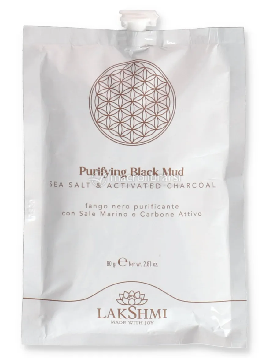 Black Mud - Fango Nero Purificante con Sale Marino e Carbone Attivo