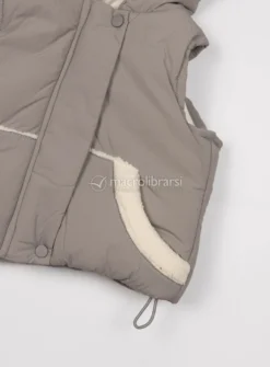 Body Warmer Bamboom - Gilet Smanicato Bimbo - Wet Grey - 9/12m