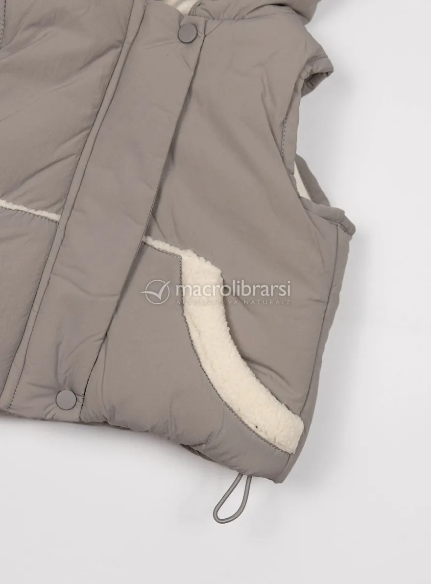 Body Warmer Bamboom - Gilet Smanicato Bimbo - Wet Grey - 9/12m