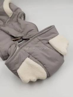Body Warmer Bamboom - Gilet Smanicato Bimbo - Wet Grey - 9/12m