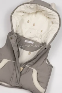 Body Warmer Bamboom - Gilet Smanicato Bimbo - Wet Grey - 9/12m