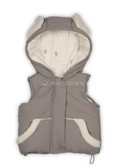Body Warmer Bamboom - Gilet Smanicato Bimbo - Wet Grey - 9/12m