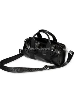 Borsa a Tracolla Nera - Metallic Piccola
