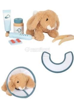 Borsa del Veterinario con Coniglio in Peluche