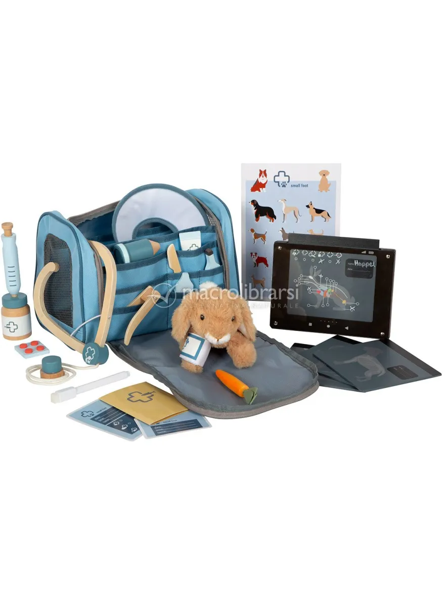 Borsa del Veterinario con Coniglio in Peluche
