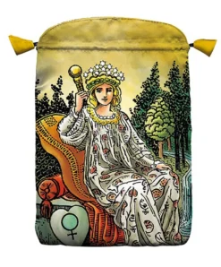 Borsetta per Tarocchi in Raso - Radiant Wise Spirit Tarot
