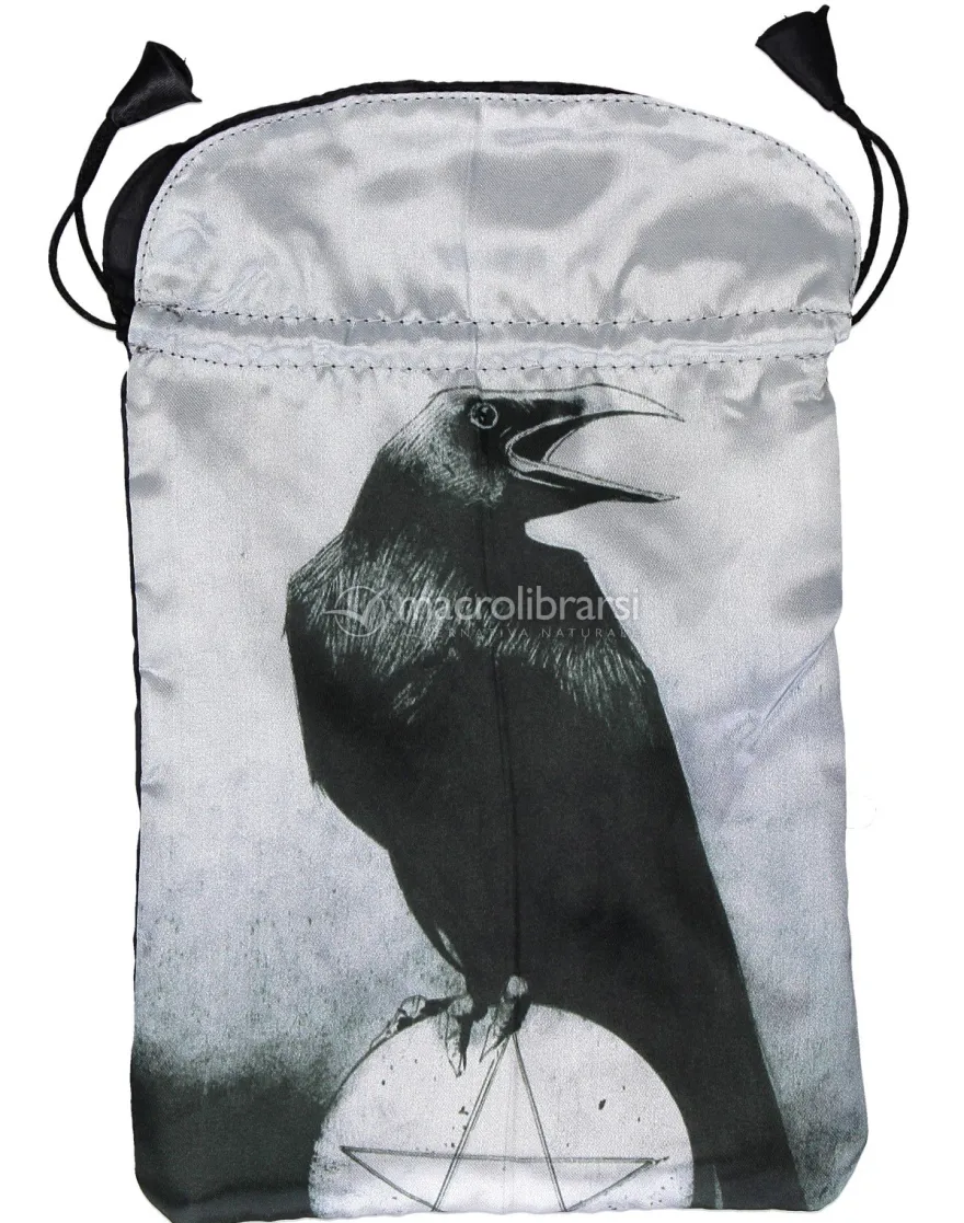 Borsetta per Tarocchi in Raso - Murder of Crows
