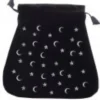 Borsetta per Tarocchi in Velluto - Luna e Stelle