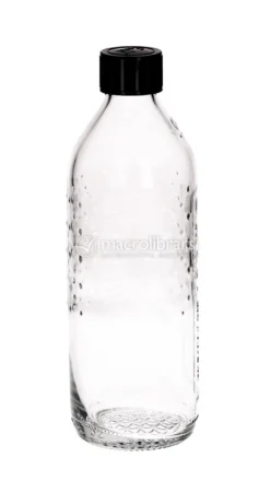 Bottiglia in Vetro "Fiore della Vita" EMIL 0,4l