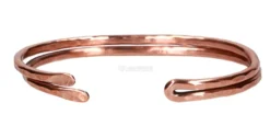 Bracciale Artigianale "Lydia" in Rame Battuto