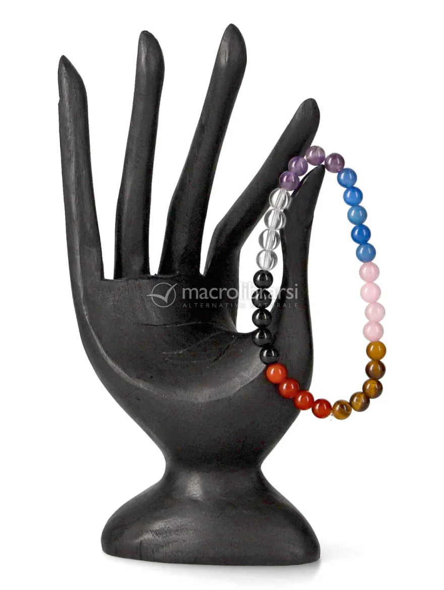 Bracciale 7 Chakra - 4/5 Pietre per Chakra