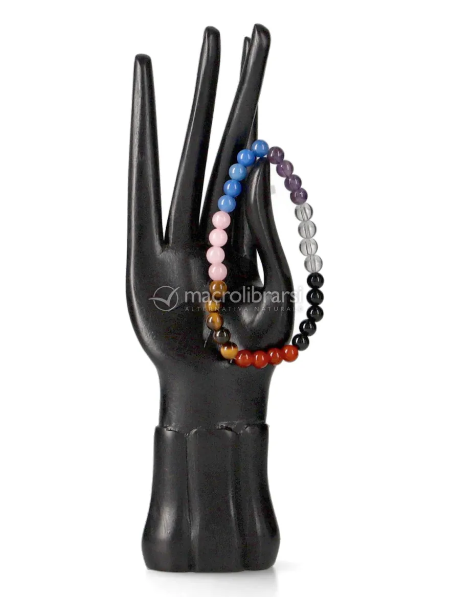 Bracciale 7 Chakra - 4/5 Pietre per Chakra