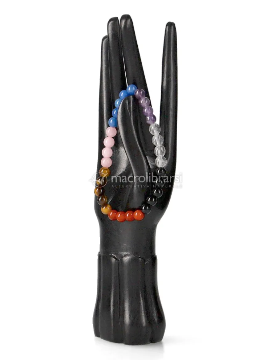 Bracciale 7 Chakra - 4/5 Pietre per Chakra