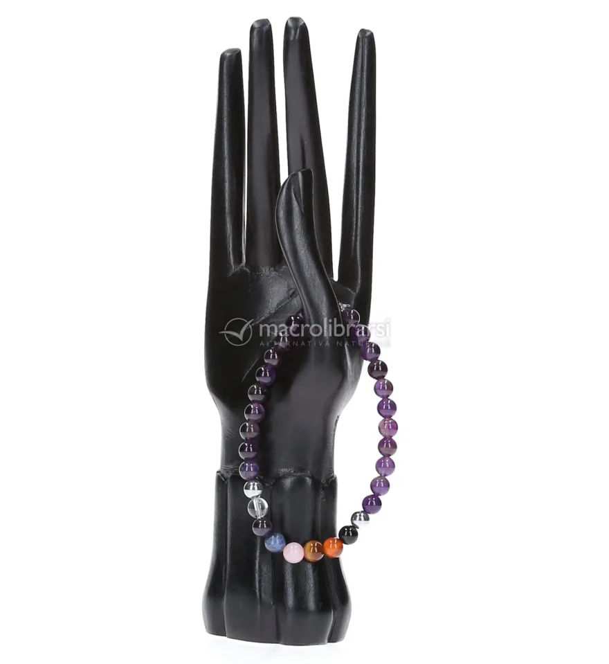 Bracciale Chakra Sfere - Ametista