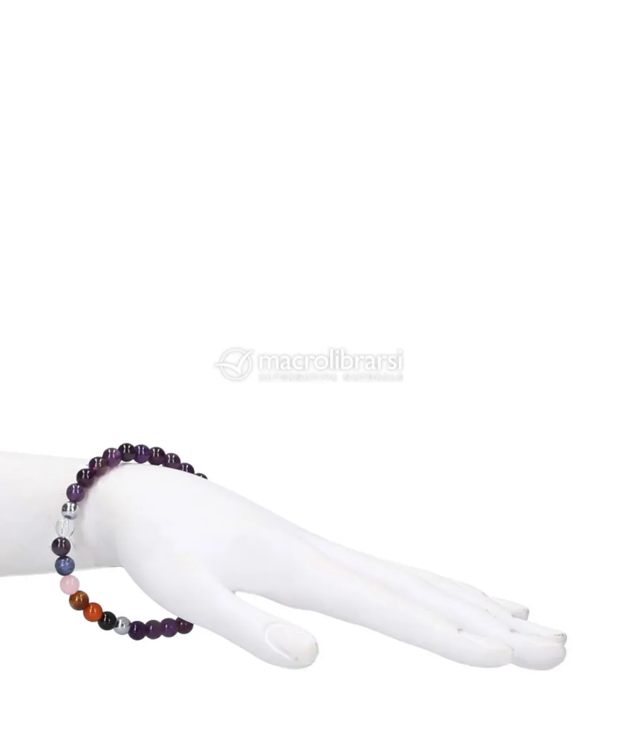 Bracciale Chakra Sfere - Ametista
