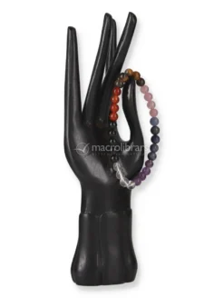 Bracciale con Pietre Burattate - 7 Chakra