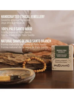 Bracciale in Legno di Palo Santo - Medium