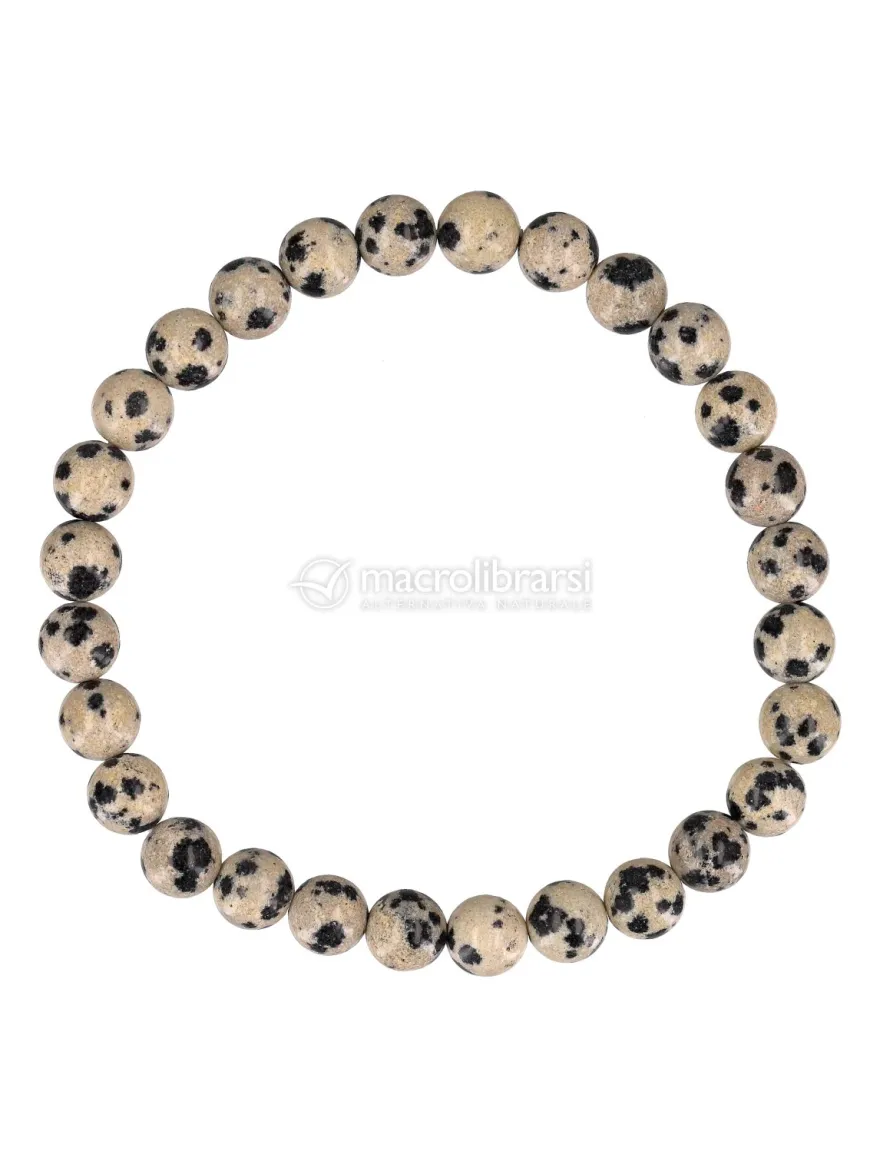 Bracciale Samadhi 1° Chakra - Diaspro Dalmata