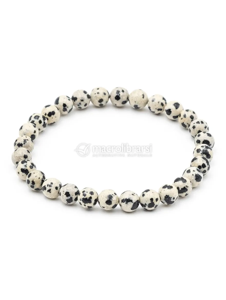 Bracciale Samadhi 1° Chakra - Diaspro Dalmata