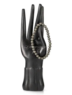 Bracciale Sfera Pietre 6 mm - Pirite