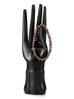 Bracciale Sfera Pietre 6 mm - Rubino