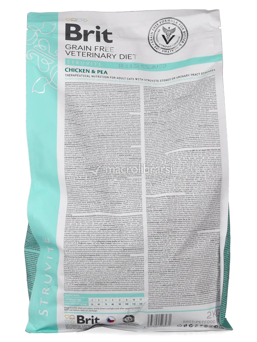 Brit Grain Free Veterinary Diet Struvite per Gatti