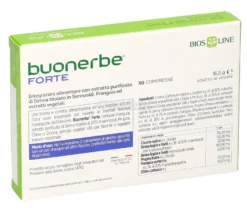 Buonerbe Forte - Integratore Alimentare con Estratto di Senna in Compresse