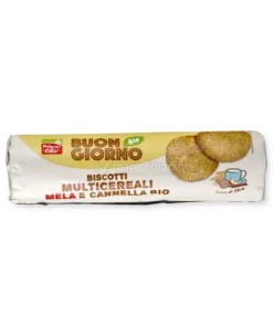 Buon Giorno Bio - Biscotti Multicereali Mela e Cannella